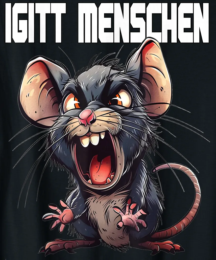 Ratte - Igitt! Menschen Design