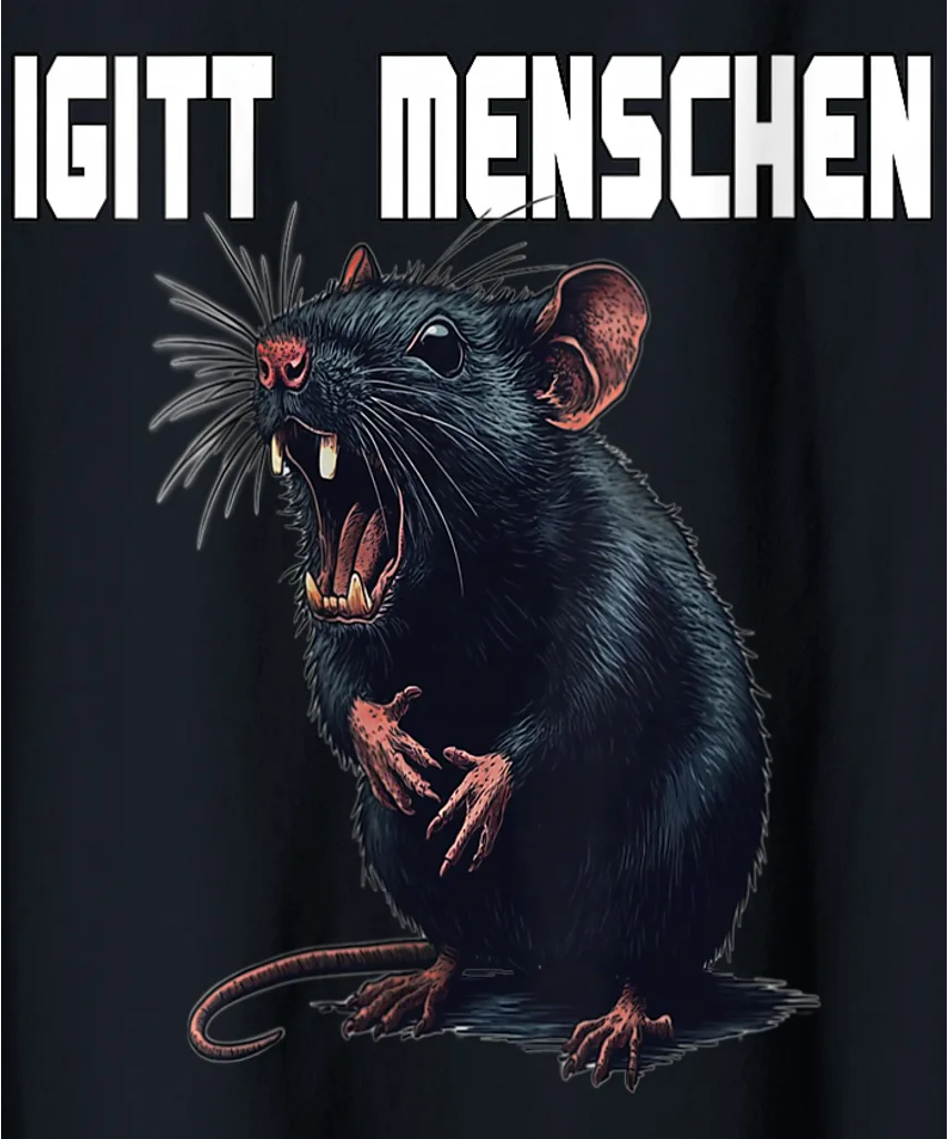 Ratte - Igitt! Menschen Design