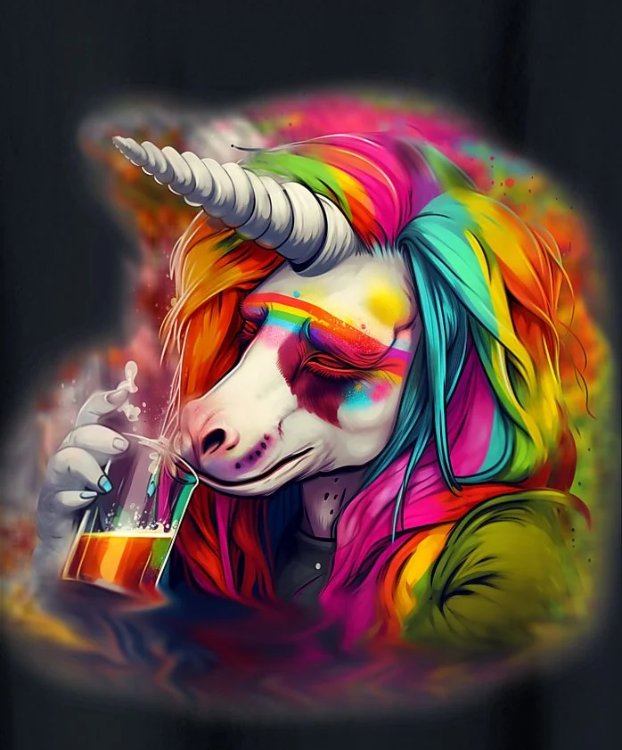 Crazy Unicorn Design